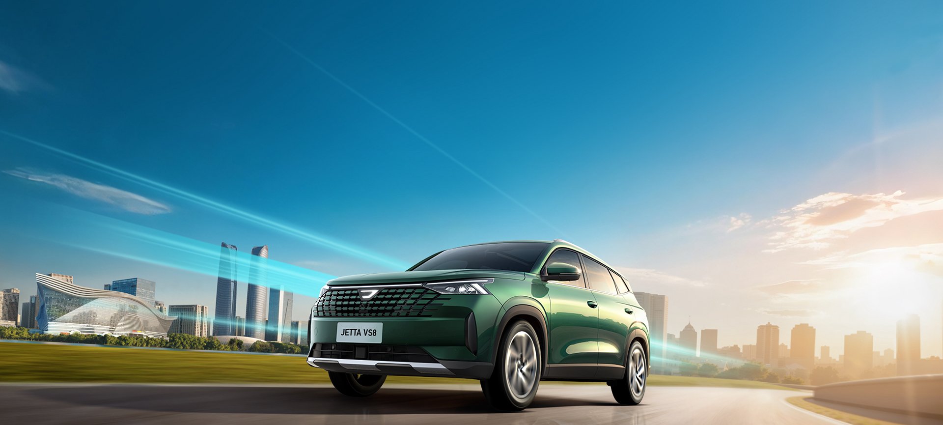 JETTA VS8, Универсальный SUV с настоящей немецкой мощью